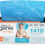 Diaper Genie Easy Roll Refill | 30 Bags Per Refill | Holds Up to 1410 Newborn Diapers | Odor Control | Diaper Pail Refill Bags | Fits Diaper Genie Signature & Platinum Pails