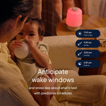 Hatch Baby Sound Machine & Night Light Routine Builder (Putty) | White noise machine, night light, toddler & kid time-to-rise alarm clock, registry essential with 3 months of sleep support