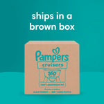 Pampers Diapers - Cruisers 360 - Size 4, 144 Count, Babyproof up to 100% Leakproof Pull-On Diaper
