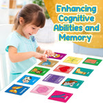Torlam Toddler Flash Cards, Learning Alphabet, Numbers, Shapes, Colors, Animals, and More