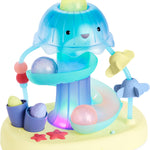 Skip Hop Baby Musical DJ Set Toy with Lights, Songs, Sound Effects, and Soft Textures, Farmstand Let The Beet Drop DJ Set