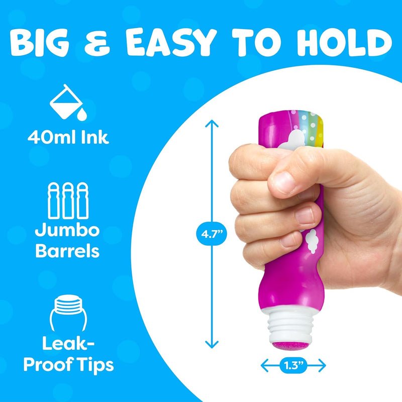 Dot Markers For Toddlers 1-3 Washable Dot Art Paints For Kids Arts and Crafts