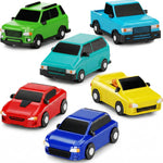 Tub Works® Vehicles™ Bath Cars | Mold-Free, Soft, Squeezable & Floating Bath Toys for Babies & Toddlers