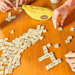 Bananagrams Classic Word Game for Families and Travel, 144 Letter Tiles