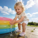JOINFREE Baby Toddler Water Shoes Boys Girls Sandals Barefoot Kids Breathable Sneakers Shoes for Walking Running