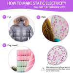 68pcs pink and purple balloons latex for wedding, girls birthday, baby shower decorations
