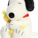 Aurora® Adorable Peanuts® Big Hugs Snoopy™ & Woodstock Stuffed Animal - Officially Licensed Toys for All Snoopy Fans - Nostalgic Gift for Adults and Birthday Celebrations - 13 Inches
