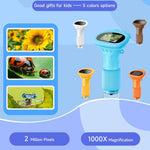 acoath kids handheld digital miniscope 1000x magnification portable 2.0 inch screen