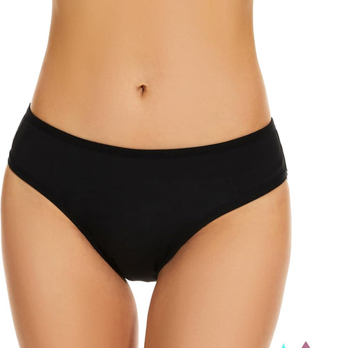 Period Swimwear Leakproof Menstrual Bikini Waterproof Bottom UPF 50+ Swim Brief Light Flow - Teens Girls Women