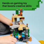 LEGO Minecraft Wandering Wastelands Minifigure, Desert Biome Zombie Dungeon Building Toy for Boys & Girls, Ages 8+