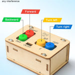 Poraxy STEM Kit for Kids, Remote Control Car with 160ft Range and Auto-Centering Steering