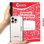 Rosmonde 5 Pack Primary Composition Notebook, 200 Pages (100 Sheets), Drawing Story Journal Writing Notebook, 9-3/4 x 7-1/2, Primary Composition Notebooks, Grades K-2, With Header For Drawing