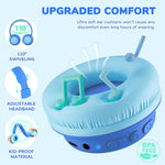 iClever BTH22 Kids Bluetooth Headphones for Toddler Travel, 60H Play Time | SafeSound Tech3.0, Stereo Sound, USB C Fast Charging, AUX Cable, Kids Wireless Headphones for Girls/Boys/Tablet/PC/School