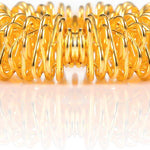 30 Pieces Acupressure Rings Spiky Sensory Rings for Fingers Stress Relief Fidget Sensory Massager for Teens Adults