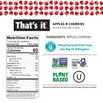 That's it. Mini Fruit Bars (Variety 35 Pack) No Sugar Plant-Based, Vegan & Gluten Free, Breakfast Bar, Paleo, for Children, Non GMO, Fiber (7 Blueberry, 7 Cherry, 7 Fig, 7 Mango, 7 Strawberry)