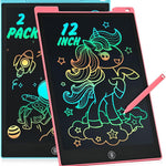 cimetech Toddler Girl Gifts, LCD Writing Tablet, Travel Essentials Toys | Kids Toys for 3 4 5 6 Year Old Boys, 8.5 Inch Drawing Pad Coloring Books 2 Pack, Travel Activities, Birthday Gifts Age 1-3