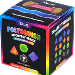 CMY Cubes PolySquish Discovery Series - Blind Box- Mystery Squishy - Color Mixing Sensory Stress Relief Toy - Tactile Fidget - 16 Shape and Colour Combinations - Collectible, Educational, STEAM Play