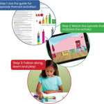 Numberblocks MathLink Cubes, 30 learning activities, counting blocks for kids, ages 3-5, preschool educational toys