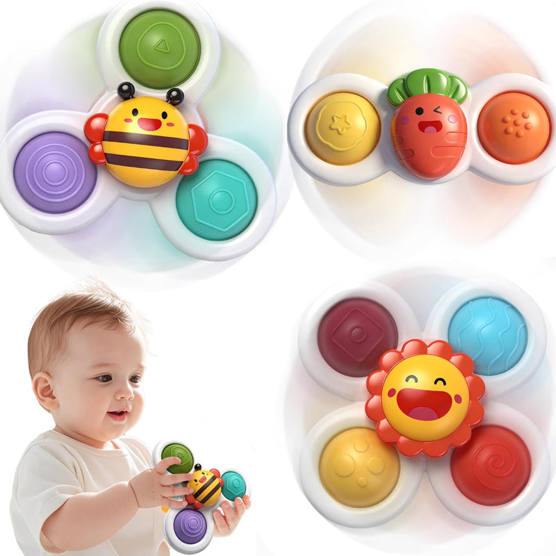 3pc Fidget Popper Sensory Toys For Toddlers, Airplane Travel Activities