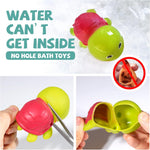Hely Cancy Infant Bath Toys, No-Hole Design for Safe & Easy Cleaning, 18+ Months