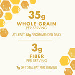 Cascadian Farm Organic Oats and Honey Granola, Resealable Pouch, 11 oz | Whole Grain Oats & Golden Honey, 35g Whole Grain, 3g Fiber, Non-GMO Verified, Great Yogurt or Hiking Snack