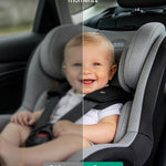 GROWNSY Baby Car Camera with Night Vision, 4.3 Inch HD Display | Baby Car Monitor with Wide Clear View, Rear Facing to Observe Baby, 360° Adjustable, Auto IR Night Vision