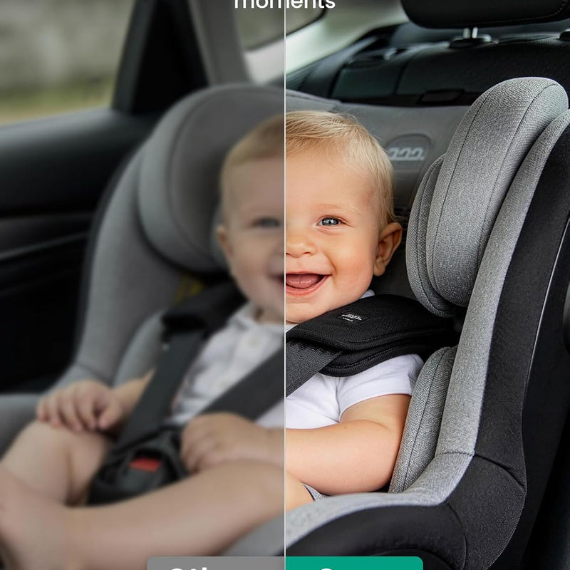 GROWNSY Baby Car Camera with Night Vision, 4.3 Inch HD Display | Baby Car Monitor with Wide Clear View, Rear Facing to Observe Baby, 360° Adjustable, Auto IR Night Vision