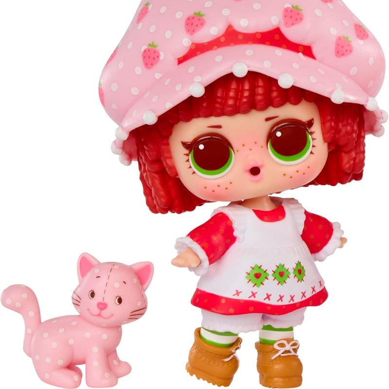 LOL Surprise Loves The World of Strawberry Shortcake Tots with Scented Dolls, Pets, and Transforming Strawberry House Playset – Gift for Kids Ages 4+