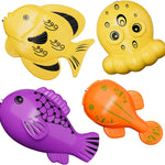 Magnetic Fishing Pool Toys Game for Kids Toddlers, Water Table Bathtub Toy with Pole Rod Net Plastic Floating Fish, Water Bath Pool Outdoor Toys for Kids Toddlers Baby Age 3 4 5 6 Year Old