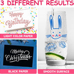 Yangmei Outline Glitter Markers, Teen Girl Gifts Trendy Stuff, Art Supplies for Kids 6-8 9-12, Crafts for Girls 8-12, 12 Self Outline Metallic Markers, Gift for 4-12 Year Old Girls Birthday Gift
