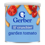 Gerber Stage 3 Garden Tomato Lil Crunchies Snack, 1.48 Oz, 6 Pack