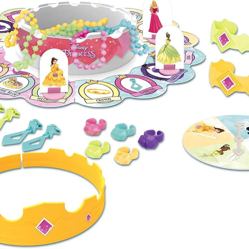 Hasbro Gaming Pretty Pretty Princess: Edition Board Game Featuring Disney Princesses, Jewelry Dress-Up Game for Kids Ages 5 and Up, for 2-4 Players (Amazon Exclusive)