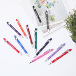 Actsun Funny Pens - 12 Pack Fine Point Smooth Writing Pens with Inspirational Tips, Black Ink, Touch Stylus Screens, Motivational Gift for Office & Desk Accessories