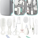 Baby Grooming Kit for Newborns, All-in-One Baby Care Essentials with Nail, Hair, Nasal and Temperature Care Tools for First-Time Parents Home and Travel Used