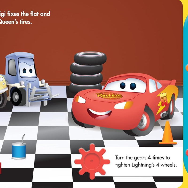 Disney Baby STEM learning sound book with Cars theme for kids