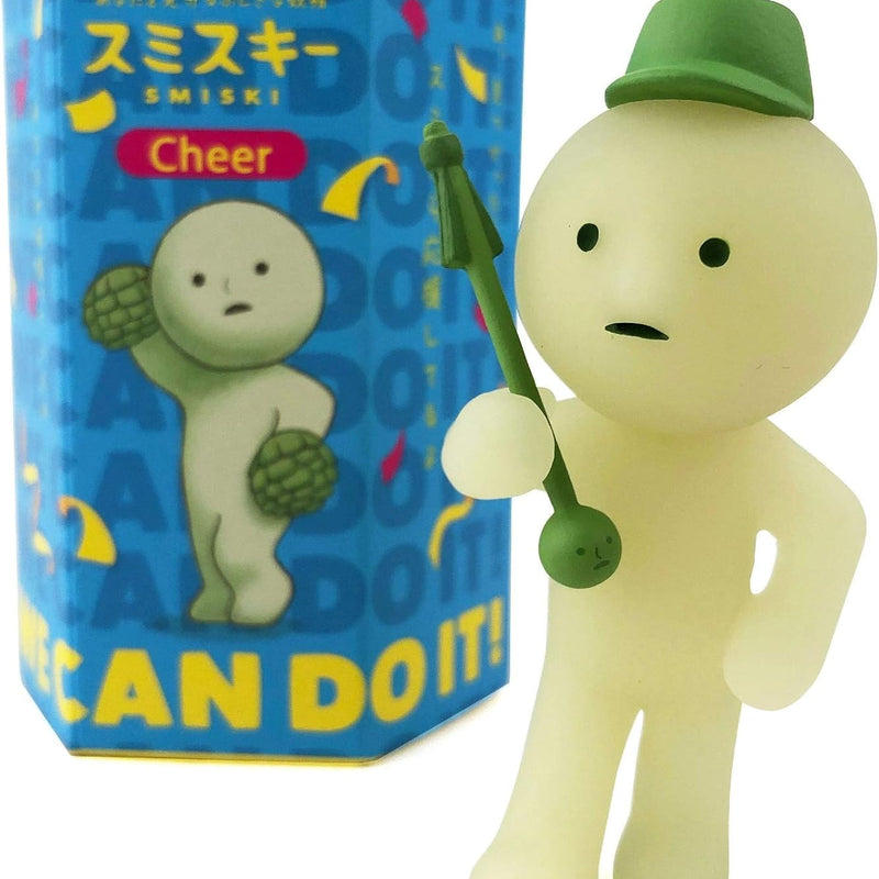 Smiski Glow in The Dark Figure, Cheer Series, Random Style, 1 Pack