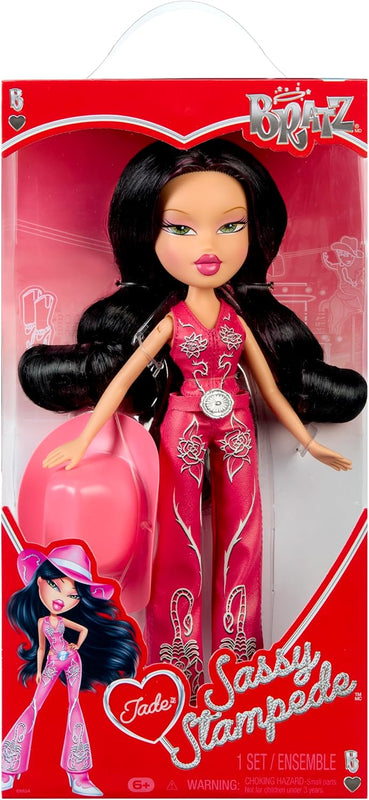 Bratz Sassy Stampede Jade Fashion Doll with Accessories: Western, Cowgirl Style Clothes & Accessory Pieces