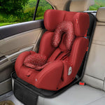 XHYANG Car Seat Protector 1 Pack Car Seat Cushion Mat Thickest Padding,Waterproof 600D Fabric Car Seat Covers for Non-Slip Backing Mesh Pockets for Baby and Pet (Black, 2 Pcs)