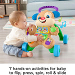 Fisher-Price Baby Toy Laugh & Learn Smart Stages Puppy Walker with Educational Music Lights & Activities for Infants Ages 6+ Months