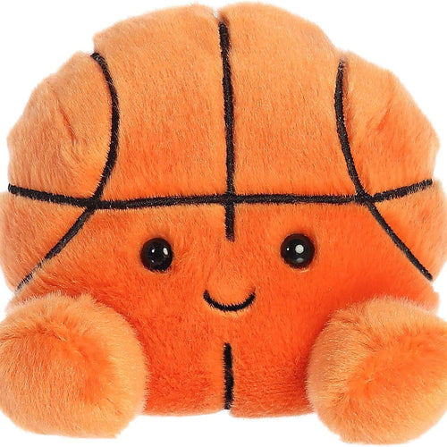 Aurora® Adorable Palm Pals™ Hoops Basketball™ Stuffed Animal - Fun Collectible Plush for Kids and Adult Collectors - Perfect for Decorating Rooms and Birthday Gifts - Orange 4 Inches