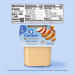 Gerber Stage 2 Apple Chicken Baby Food, 4 Oz, 16 Pack | Stage 2 puree; apple chicken; 16 x 4 oz tubs