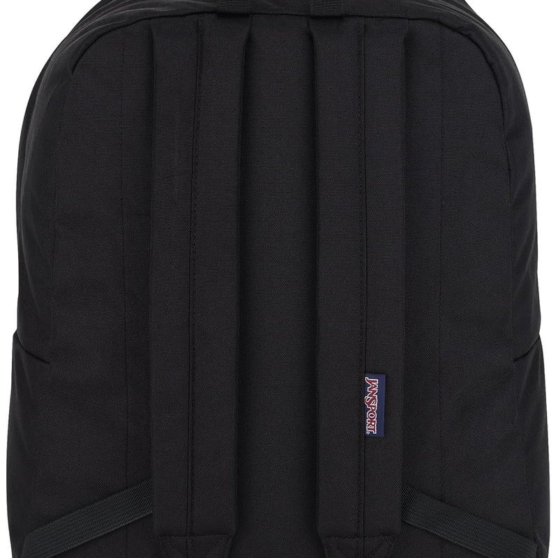 JanSport SuperBreak One Backpacks - Durable, Lightweight Bookbag with 1 Main Compartment, Front Utility Pocket with Built-in Organizer - Premium Backpack, Black