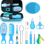 Baby Healthcare and Grooming Kit, Portable Baby Safety Care Set, Baby Essentials kit for Newborn (Blue 20 in 1)