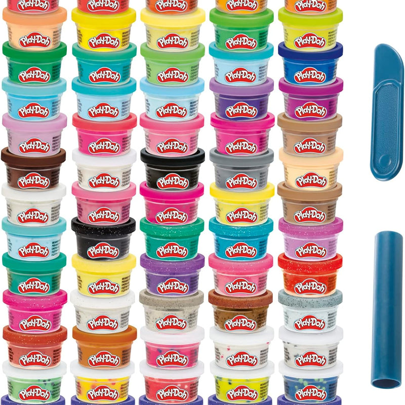 Play-Doh 65-Pack Ultimate Color Collection Modeling Clay, 1-Ounce Cans, Ages 2+, Classroom Supplies