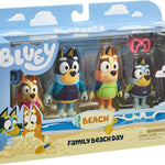 Bluey Super Fan Figurines for Toddlers Set, 11 Character Pack with Exclusive Figures, Toddler Figurine Toys Includes Bluey, Bingo & More, Ages 3+