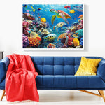 500 Piece Puzzle for Adults, Turtle Jigsaw Puzzles, Sea Animals Puzzles 500 Pieces, Birthday and Barious Holiday Party for Family Adult, Funny Puzzle for Adults, 20.5x15 in
