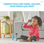hand2mind Calming Sensory Tubes, Rain Sound Fidget Tubes, Rain Stick Instrument, Toddler Sensory Toys, Calm Down Corner Supplies, Science Classroom Weather Toys, Play Therapy Activities