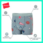 Hanes Boys' Potty Training Underwear, Light Leaks Toddler Cotton Briefs and Boxer Briefs, Multi-pack