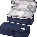 WEMATE Pencil Case, Large Storage Organizer, Makeup Bag, Teacher Must - have, Big Pencil Pouch, Marker Case for College