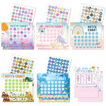 Potty Training Chart for Toddler 5 Fun Styles 17 PCS Potty Chart for Girls with 315 Stickers for Kids Potty Training Reward